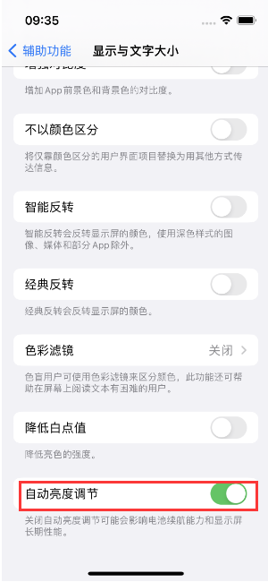 连山苹果15维修店分享iPhone 15 Pro系列屏幕亮度 