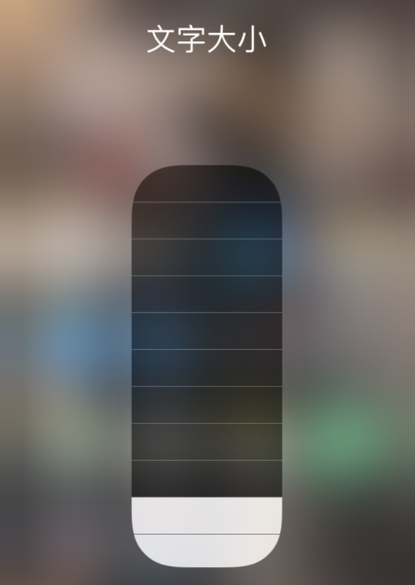 连山苹果手机维修分享小技巧：在 iPhone 控制中心快速调节字体大小 